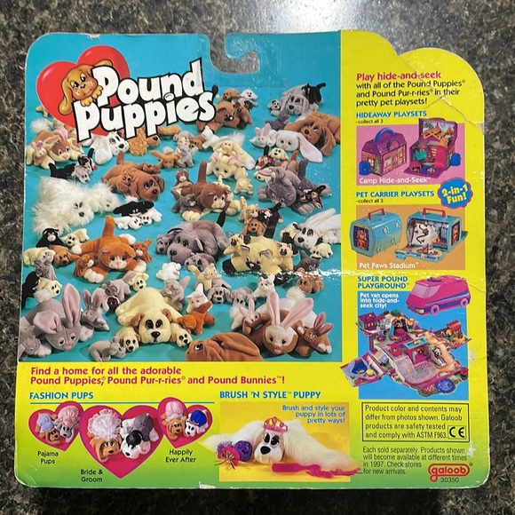 Vtg 1996 Pound Puppies Purebreds Scottish Terrier Set RARE - Picture 3 of 9